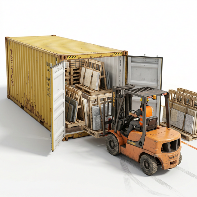 Granite Shipping Container Capacity Calculator