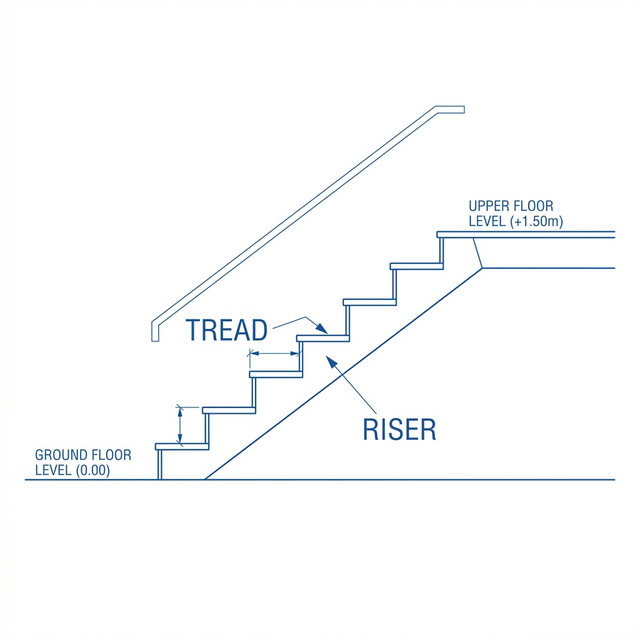 Granite for Steps and Raiser